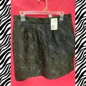 Black Pleated Mini skirt